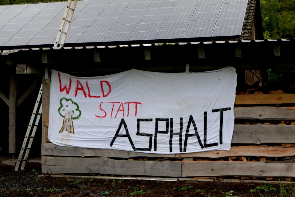 Maulbach forest blockades and protests 2020-10-05 75