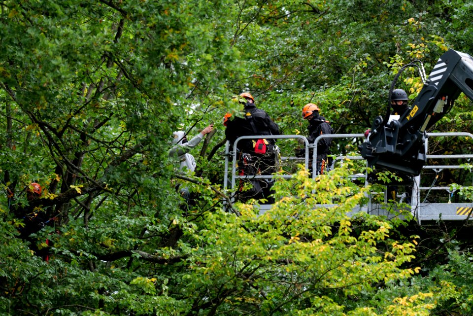 Maulbach forest blockades and protests 2020-10-05 93
