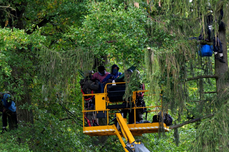 Maulbach forest blockades and protests 2020-10-06 53