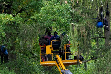 Maulbach forest blockades and protests 2020-10-06 53