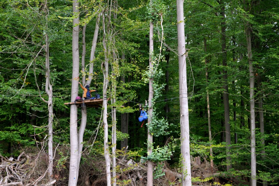 Maulbach forest blockades and protests 2020-10-05 09