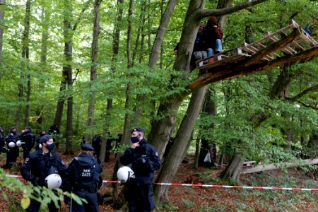 Maulbach forest blockades and protests 2020-10-05 73