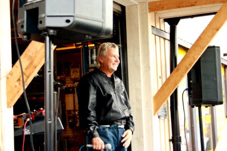 Matti Nykänen performing in Kirkkonummi 0495