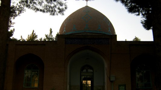Mausoleum of Abu Osaman Maghrebi of Agriento - Sunset - Nishapur 09
