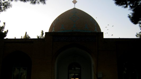 Mausoleum of Abu Osaman Maghrebi of Agriento - Sunset - Nishapur 05