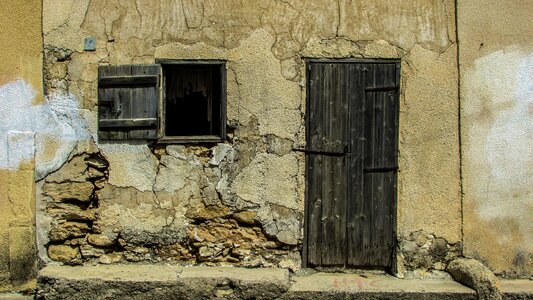 Architecture exterior aged photo