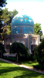 Mausoleum of Attar - Northwest view - Morning - Nishapur 02