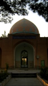 Mausoleum of Abu Osaman Maghrebi of Agriento - Sunset - Nishapur 07