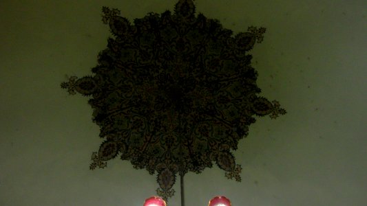 Mausoleum of Attar - Dome interior - Morning - Nishapur 15