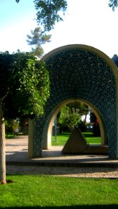 Mausoleum of Kamal al-Molk - Morning - south view - Nishapur 04