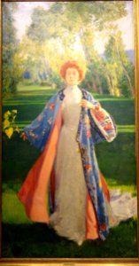 May Palmer by Frederick MacMonnies, 1901-1902, oil on canvas - Bennington Museum - Bennington, VT - DSC09134