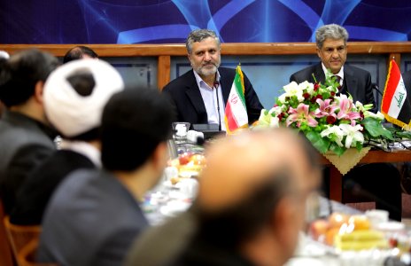 Mayor of Baghdad and Mashhad - meeting (2)