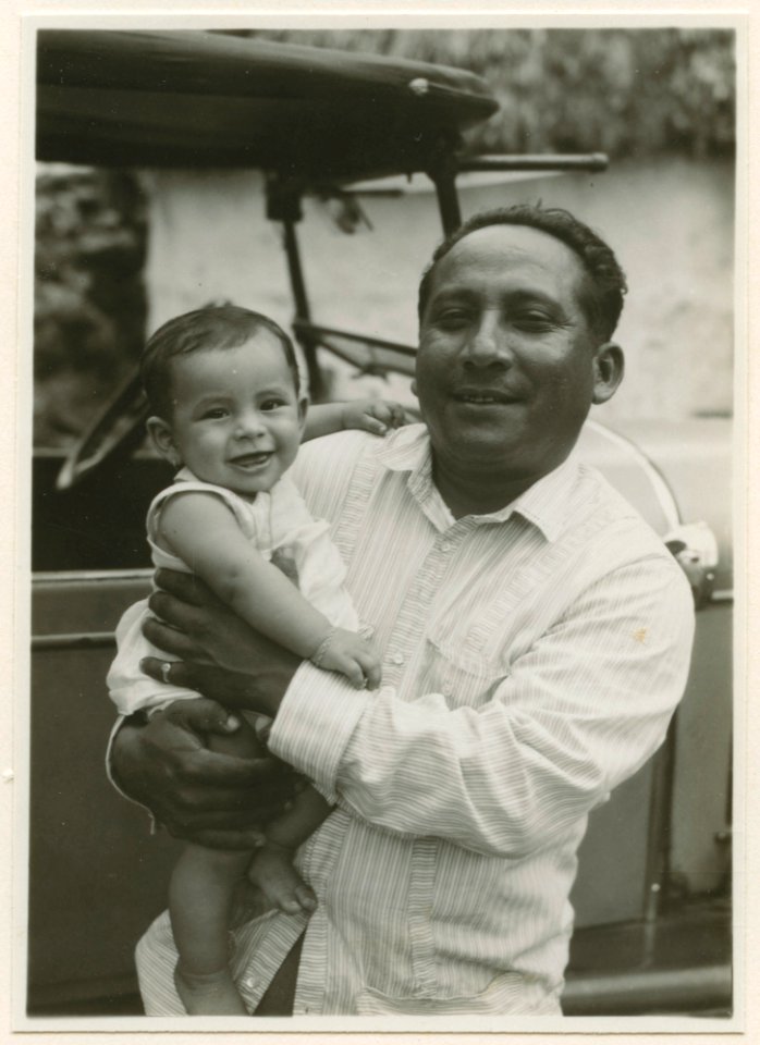 Maya-indian, Pablo Pantoja. (katalogkort) - SMVK - 0307.k.0020