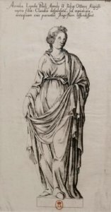 MBA Lyon - Claude 2018 - Gravure d'Æmilia Lepida (BNF)