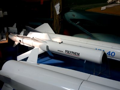 MBDA Polyphem missile Musée de l'Epopée de l'Industrie et de l'Aéronautique, pic2