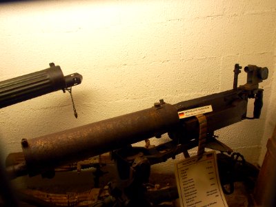 Maxim machine gun, MG08, Musée Somme 1916, pic-026