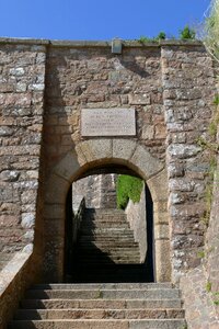 Goal stairs island of jersey