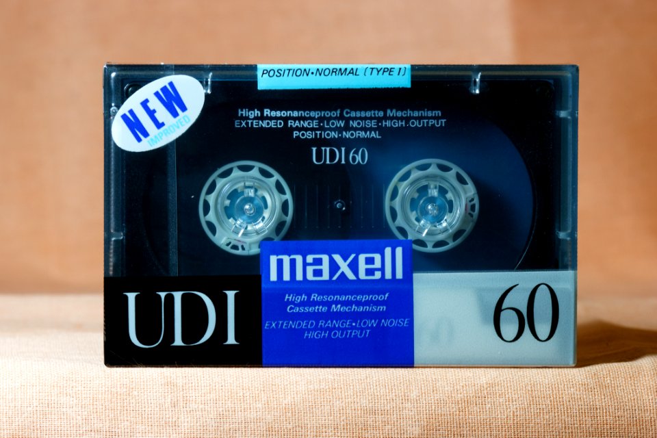 Maxell UDI 1988-1989 Japanese market 'New' (1)
