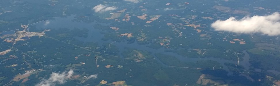 Mayo Lake (aerial view)