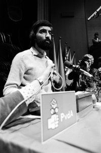 Max vd Berg tijdens zijn rede, Bestanddeelnr 930-2368