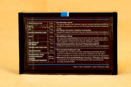 Maxell XLII 1982 Euro market (2)