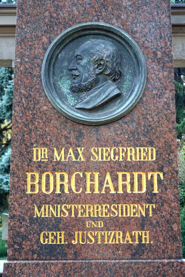 Max Siegfried Borchardt - Dorotheenstädtischer Friedhof - Berlin, Germany - DSC00264