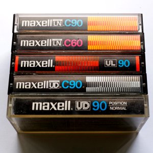 Maxell LN, UL, UD 1970s 01