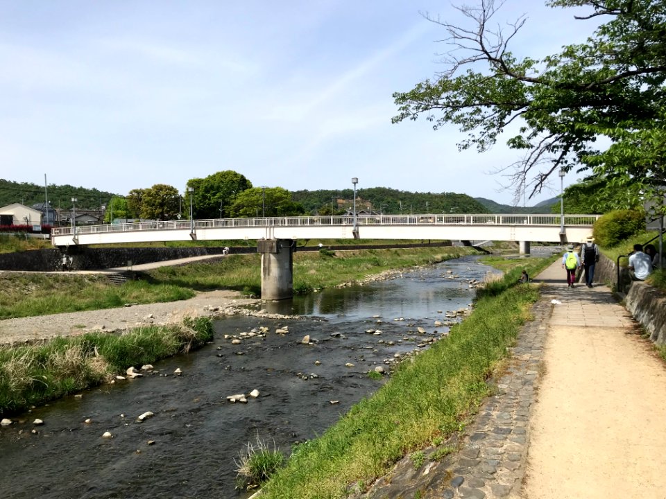 Matsugasaki pedestrian bridge 20200505