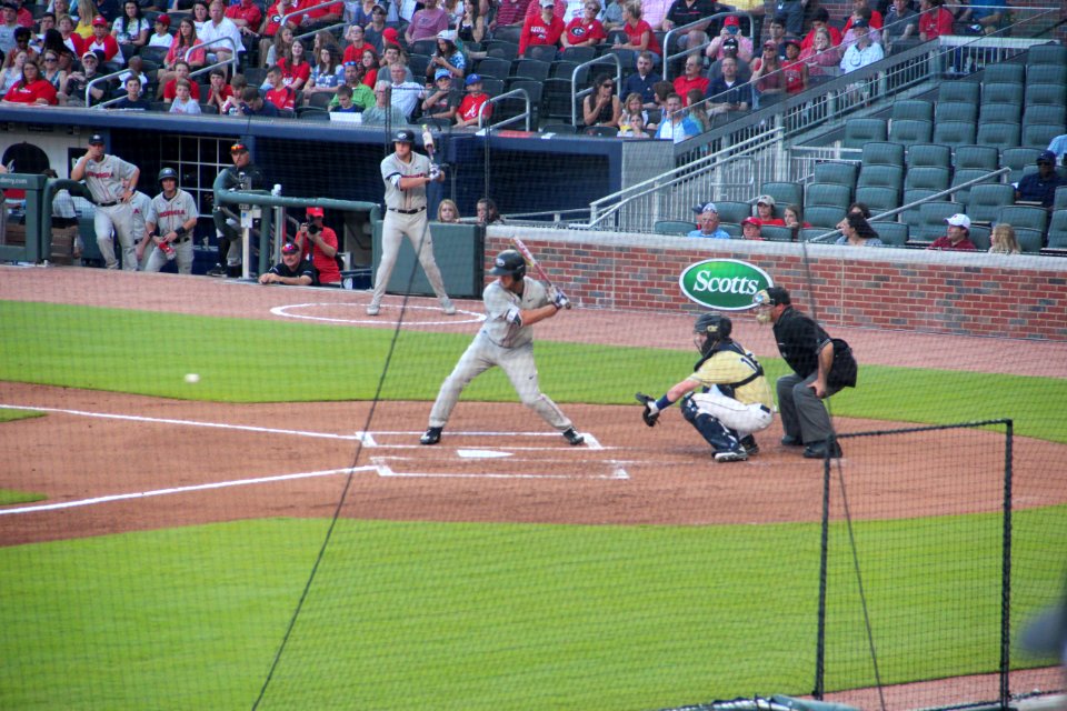 May 2017 GT vs. UGA baseball - Keegan McGovern at bat 2
