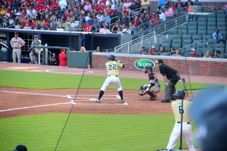 May 2017 GT vs. UGA baseball - Trevor Craport at bat