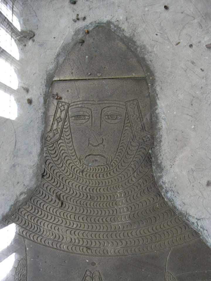 Maurice Russell brass detail