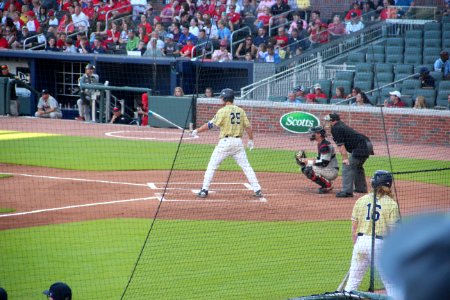 May 2017 GT vs. UGA baseball - Kel Johnson at bat