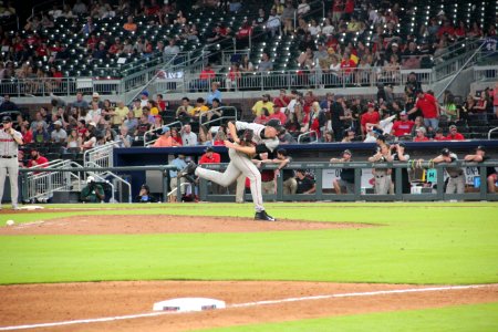 May 2017 GT vs. UGA baseball - Ryan Avidano pitching 2
