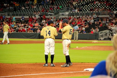 May 2017 GT vs. UGA baseball - Austin Wilhite and Trevor Craport