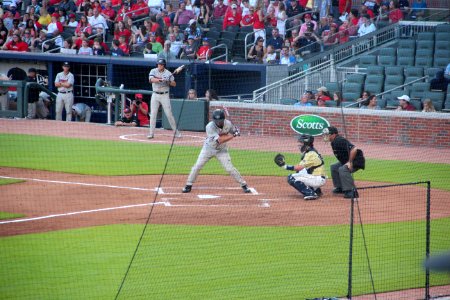 May 2017 GT vs. UGA baseball - Keegan McGovern at bat 1