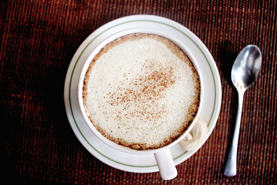 Cup drink espresso
