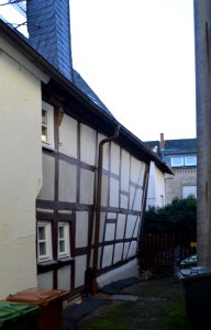 Montabaur, Vorderer Rebstock 13, Rückseite