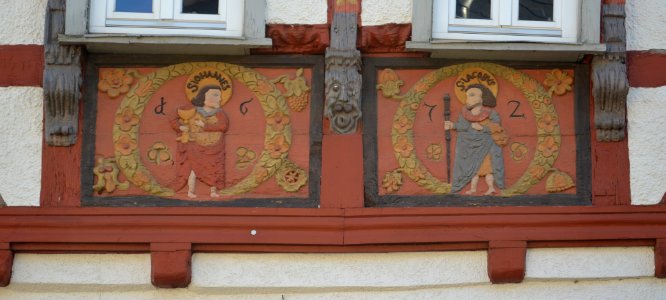 Montabaur, Hinterer Rebstock 6, Detail