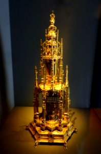 Monstrance, Se de Coimbra, 1527 - Museu Nacional de Machado de Castro - Coimbra, Portugal - DSC00066