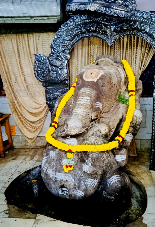 Monolithic Ganesha, Biccavolu, Andhra Pradesh - 05