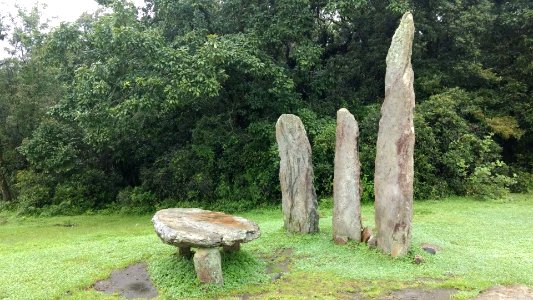 Monolith in Mawphlang Sacred Forest