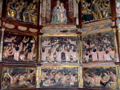 Monasterio de San Juan de Ortega, retablo renacentista 01