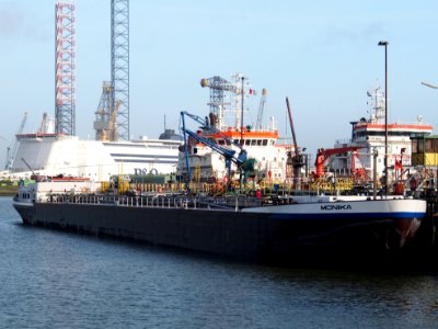 Monika (ship, 1992) ENI 04503590 Welplaathaven Port of Rotterdam pic1