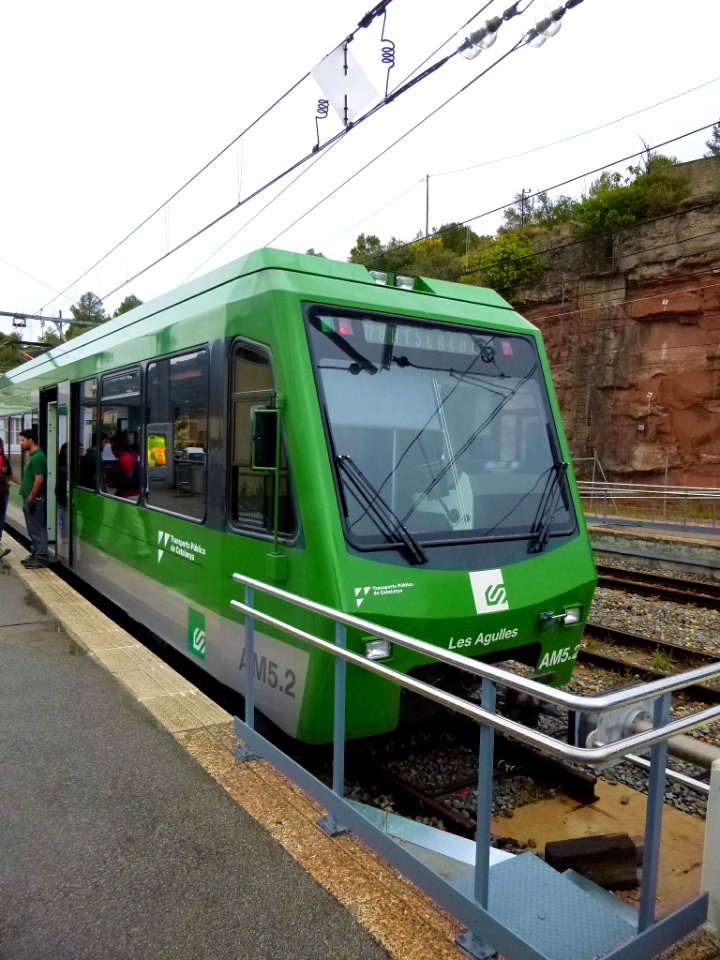 Monistrol de Montserrat - tren cremallera 1