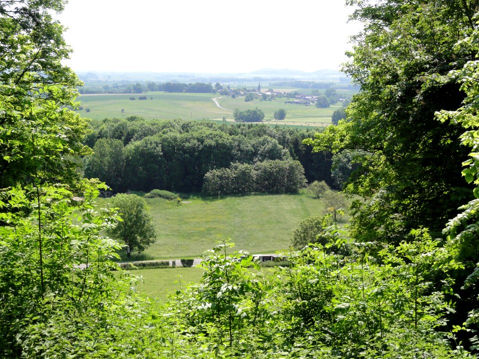 Mont Saint Bertauld, (Chaumont-Porcien), vue sur les environs