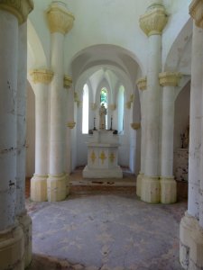 Mont Saint Bertauld (Chaumont-Porcien), intérieur de la chapelle commémorative