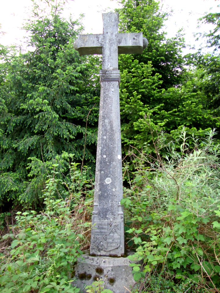 Monsols, (Rhône, Fr) croix de chemin (au-dessus Col de Crie)