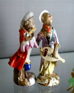 Monkey Band musicians - Harewood House - West Yorkshire, England - DSC01706