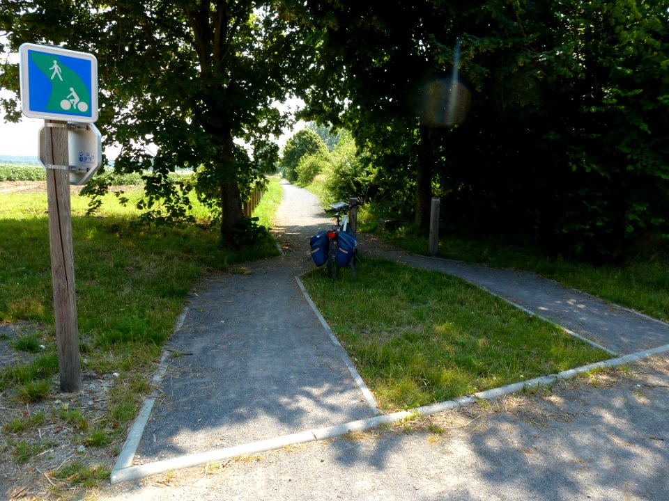 Mons-en-Pévèle (Nord, Fr) voie verte de la Pévèle