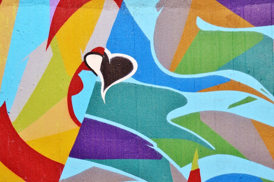 Abstract artwork drawing